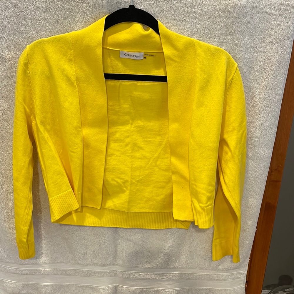 Calvin Klein Yellow sweater